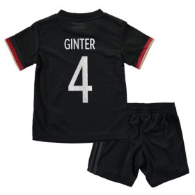 Jalkapallo Pelipaidat Saksa Matthias Ginter 4 Lasten Vieraspaita Euro 2020 Lyhythihainen